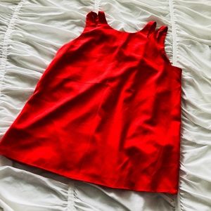 Banana Republic Red Sleeveless Top